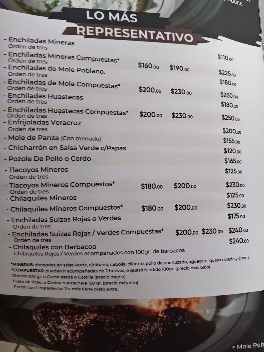 El Serranillo Menu - Image 1