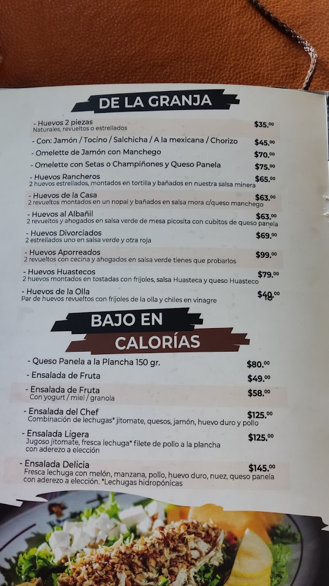 El Serranillo Menu - Image 2