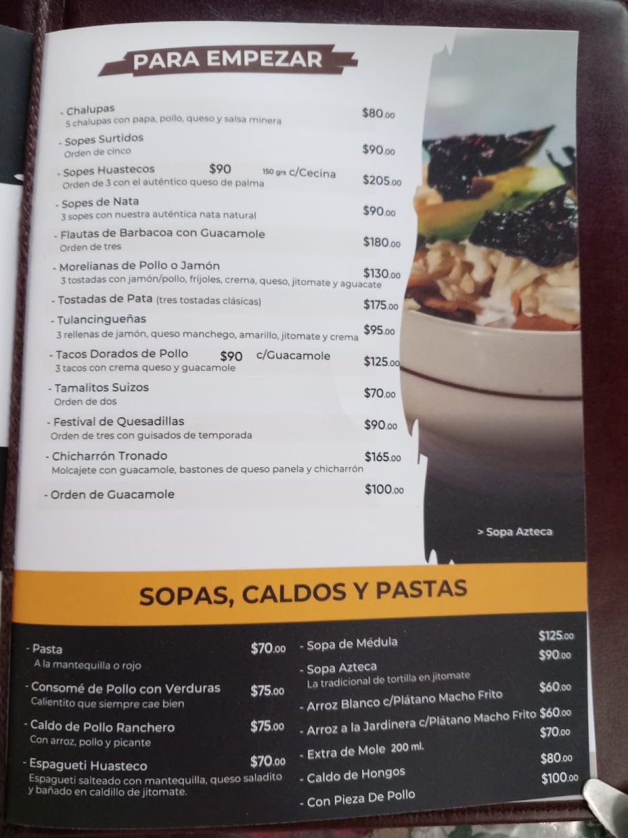 El Serranillo Menu - Image 3