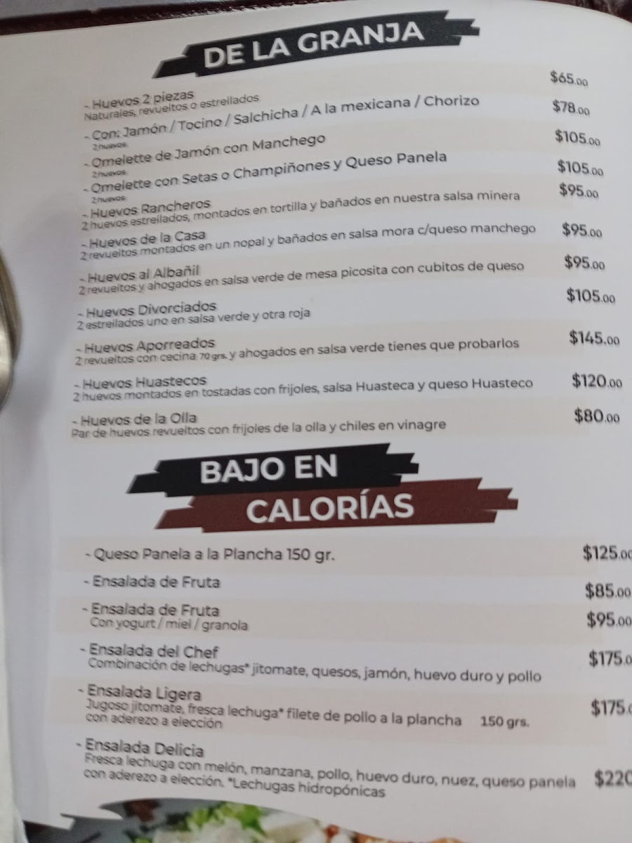 El Serranillo Menu - Image 5